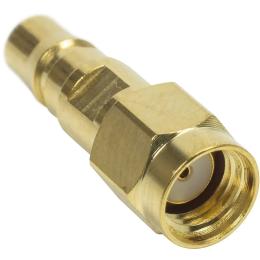 Антенний перехідник HiSmart TV992188 RP-SMA (тато)  -  QMA (тато)