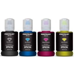 Комплект чорнил для принтера Printalist для Epson 4х140г B/C/M/Y (PL-INK-EPSON-SET4)
