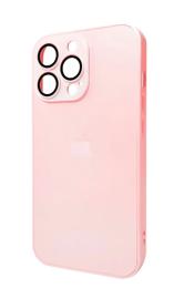 Чохол-накладка Infinity AG-Glass Sapphire Lens Apple iPhone 12 Pro Max Chanel Pink