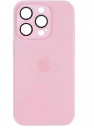 Чохол-накладка Infinity AG-Glass Sapphire Lens Apple iPhone 13 Pro Max Chanel Pink