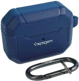 Чохол для навушників Infinity SGP Case Apple AirPods 3 with carabine Blue