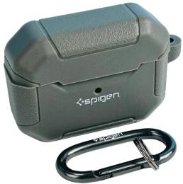 Чохол для навушників Infinity SGP Case Apple AirPods 3 with carabine Gray