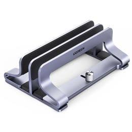 Підставка під ноутбук Ugreen LP258 Gray Vertical Laptop Stand Dual-slot (60643)