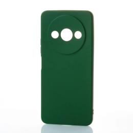 Чохол-накладка Infinity SOFT Silicone Case для Xiaomi Redmi A3 Dark Green