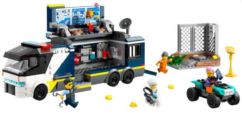 Конструктор LEGO City Пересувна поліцейська криміналістична лабораторія (60418)