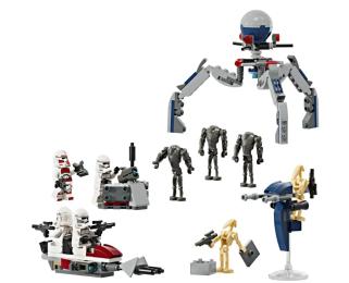 Конструктор LEGO Star Wars Клони-піхотинці й бойовий дроїд. Бойовий набір (75372)