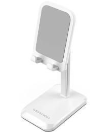 Тримач-підставка для телефона Vention Height Adjustable Desktop Cell Phone Stand Aluminum Alloy Type White (KCQW0)