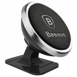 Тримач в авто Baseus 360 Adjustable Magnetic Phone Mount Silver (SUCX140012)
