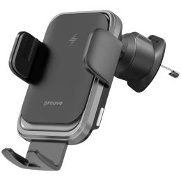 Тримач в авто Proove Nitro Charge 15W Dark Gray (WHNC15002001)