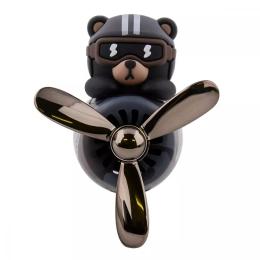 Автомобільний ароматизатор Infinity Pilot Bear Military Black