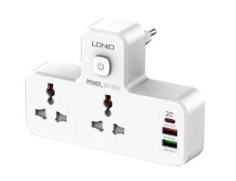 Мережевий фільтр LDNio SE2311 White