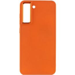 Чохол-накладка EpiK Bonbon Metal Style для Samsung Galaxy S24 Plus Papaya