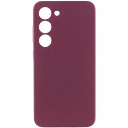 Чохол-накладка Lakshmi Silicone Cover Full Camera (AAA) для Samsung Galaxy S24 + Plum