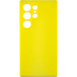 Чохол-накладка Lakshmi Silicone Cover Full Camera (AAA) для Samsung Galaxy S24 Ultra Yellow