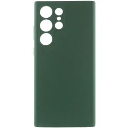 Чохол-накладка Lakshmi Silicone Cover Full Camera (AAA) для Samsung Galaxy S24 Ultra Cyprus Green