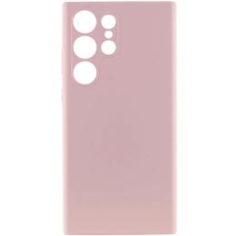 Чохол-накладка Lakshmi Silicone Cover Full Camera (AAA) для Samsung Galaxy S24 Ultra Pink Sand