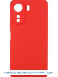 Чохол-накладка Lakshmi Silicone Cover Full Camera (AAA) для Xiaomi Redmi 13C/Poco C65 Red