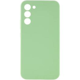 Чохол-накладка Lakshmi Silicone Cover Full Camera (AAA) для Samsung Galaxy S24 Mint
