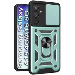Чохол-накладка BeCover Military для Samsung Galaxy A15 4G SM-A155/A15 5G SM-A156/M15 M156 5G Dark Green (710751)
