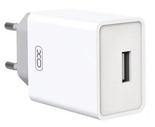 Адаптер живлення для телефона XO L93 White 2.4A