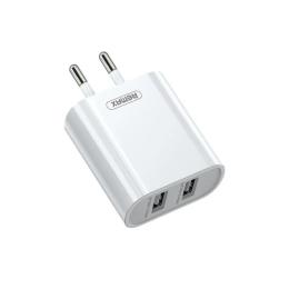 Адаптер живлення для телефона Remax Simple Series 2xUSB 2.1A White (RP-U35)