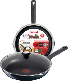 Сковорідка Tefal Family Day Black 24см