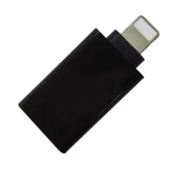 Перехідник Infinity S0676 LIGHTNING (тато)  -  USB-A (мама) Black