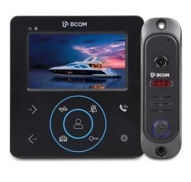 Відеодомофон BCOM BD-480M Black Kit