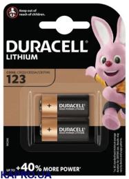 Батарейка Duracell DL 123 2шт