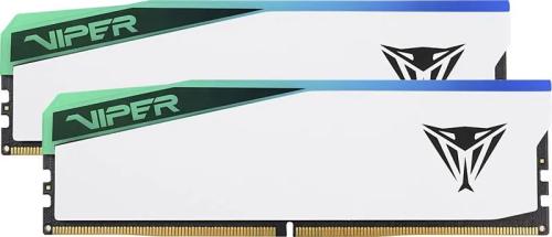 Оперативна память Patriot 32GB (2x16GB) DDR5 6200 MHz Viper Elite 5 RGB (PVER532G62C42KW)