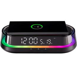 Бездротовий зарядний пристрій Gelius Time Bridge 2 GP-SDC02 з годинником