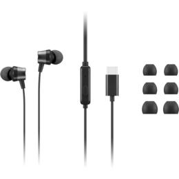 Дротові навушники Lenovo USB-C Wired In-Ear Headphone