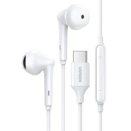 Дротові навушники Ugreen EP101 Wired Earphones with Type-C Connector White (UGR-60700)
