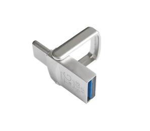 Флеш память T&amp;G 16GB 104 Metal series Silver USB 3.0/Type-C (TG104TC-16G3)