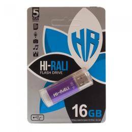Флеш память Hi-Rali 16GB Rocket series Violet (HI-16GBVCVI)