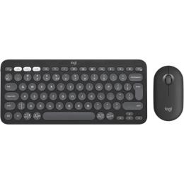 Комплект клавіатура та миша Logitech Pebble 2 Combo Graphite Wireless (920-012239)