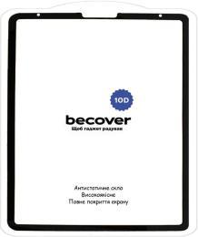 Захисне скло для планшетів BeCover 10D для Apple iPad Pro 12.9 2020/2021/2022 Black (710574)