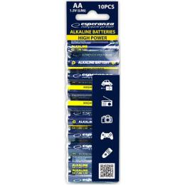 Батарейка Esperanza AA EZB112 10 Шт