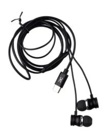 Дротові навушники DC DCS-21 Type-C metal Black