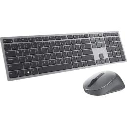 Комплект клавіатура та миша Dell Premier Multi-Device Wireless Keyboard and Mouse KM7321W Ukrainian (QWERTY) (580-AJQV)