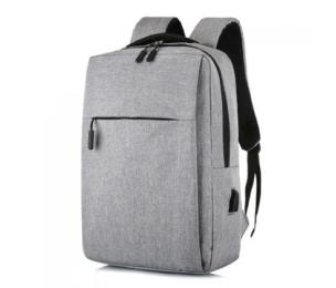 Рюкзак для ноутбука Merlion YT-B14 Gray 14 вихід під USB-кабель