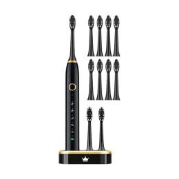 Електрична зубна щітка Infinity X-10 Ultrasonic Black (10 насадок)