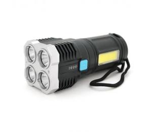 Ліхтарик Bailong X-509 + COB Black