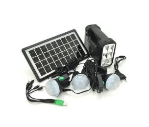 Ліхтарик Voltronic 8017A + Solar Black