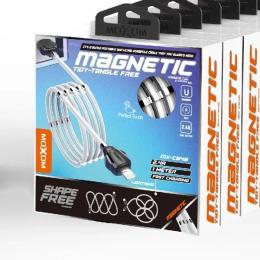 Дата-кабель MOXOM (MX-CB46) micro USB (тато)  -  USB (тато) 1м White