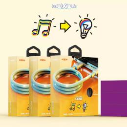 Дата-кабель MOXOM MX-CB66 micro USB (тато)  -  USB (тато) 1м White