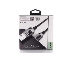 Дата-кабель MOXOM MX-CB84 micro USB (тато)  -  USB (тато) 1м Black