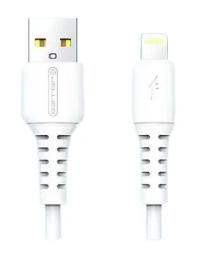 Дата-кабель Jellico B6 USB (тато)  -  Lightning (тато) 1m White