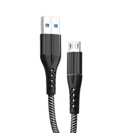 Дата-кабель Grunhelm (GMC-02MLB) USB (тато)  -  MicroUSB (тато) 1м Black