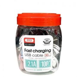 Дата-кабель XO NB212 USB (тато)  -  Lightning (тато) 1м (30pcs/Bottle)